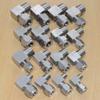 1/4" NPT to 6 mm Compression Male Elbow, Double Ferrule, 304 Stainless Steel view 2