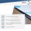 B&T Metall V2A Stainless Steel Sheet Cut-to-Size, 0.80 mm, 400 x 450 mm view 3