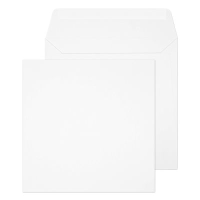 Blake Purely Everyday 0205PS Square Envelopes, Self-Seal, White, 205 x 205 mm, 100 gsm, 500 Count