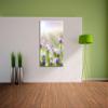 Pixxprint Purple Clover Blossoms in Sunshine, 120 x 80 cm Canvas Print, Ready-Stretched, Not a Poster view 3