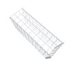 Rectangular Stone Gabion, 10 x 10 cm Mesh, 30 cm Deep, Type 4 Extension Basket, Spiral Fastening, Galvanically Zinc-Plated (100 x 50 x 30 cm) view 3