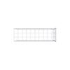 Rectangular Stone Gabion, 10 x 10 cm Mesh, 30 cm Deep, Type 4 Extension Basket, Spiral Fastening, Galvanically Zinc-Plated (100 x 50 x 30 cm) view 4