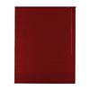 High-Quality Aluminum Venetian Blind 45 x 130 cm, Red, Controls on Right view 1