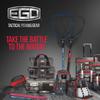 EGO S2 Slider Handles, Fishing Net Extension, Multiple Sizes, Neoprene Foam Grip, 6-Inch Locking Intervals, Compatible with S1 and S2 Nets and Accessories view 2