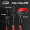 EGO S2 Slider Handles, Fishing Net Extension, Multiple Sizes, Neoprene Foam Grip, 6-Inch Locking Intervals, Compatible with S1 and S2 Nets and Accessories view 3