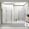 i-flair EMMA Folding Shower Enclosure 75 x 90 cm, 190 cm High, 6 mm Nano Safety Glass view 3