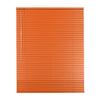 Premium Clamp-Fit Aluminum Venetian Blind, Orange, 70 x 200 cm view 1
