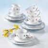 Seltmann Weiden Sonate Streublume 6-Piece Breakfast Plate Set view 2