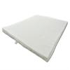 Baldiflex Fresh Memory Foam Mattress Topper for Double Bed, 170 x 190 cm, H 8, Silver Safe Cover view 1