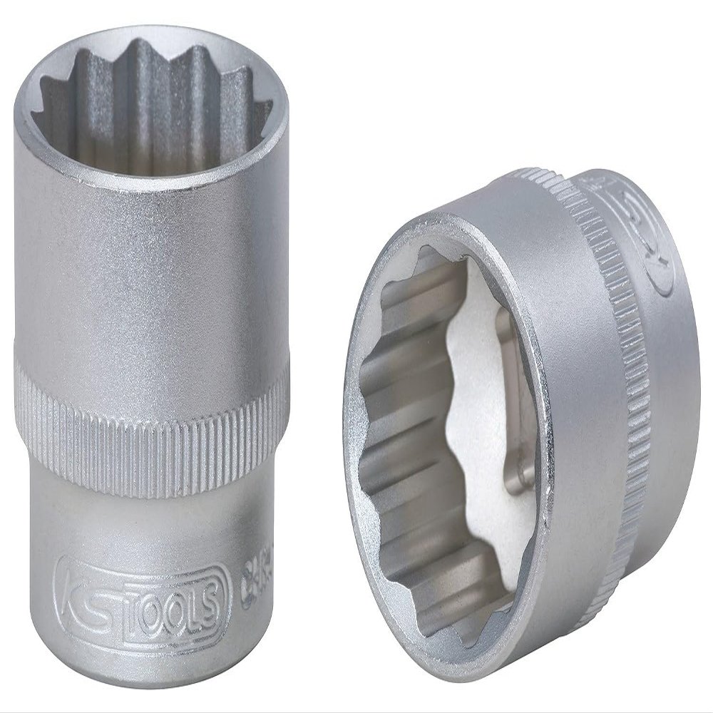 KS Tools 917.3825 3/8" 12-Point Socket, 9/32"