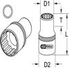 KS Tools 917.3825 3/8" 12-Point Socket, 9/32" view 2