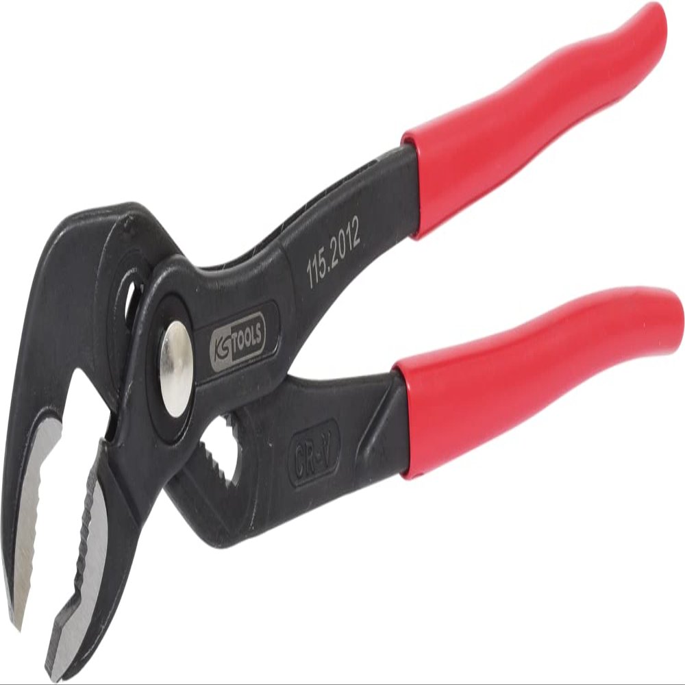 KS Tools 115.2012 Water Pump Pliers with Push-Button Adjustment, 300 mm