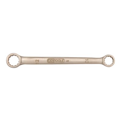 KS Tools 963.7493 BRONZEplus Straight Double Box-End Wrench 17 x 19 mm