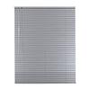 Easy-Shadow Aluminum Venetian Blind 120 x 100 cm, Silver, Left Control Side, Custom-Made view 1