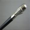 Silver Walking Cane Hiking Stick 95 cm M25 view 1