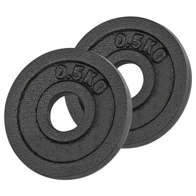 Sport-Tec Cast Iron Weight Plate, 0.5 kg to 20 kg, 3 cm Bore, Each