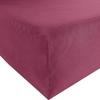 Erwin Müller Freising Elastane Jersey Fitted Sheet, Aubergine, 120x200–130x220 cm view 1