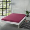 Erwin Müller Freising Elastane Jersey Fitted Sheet, Aubergine, 120x200–130x220 cm view 4