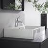 hansgrohe Logis single-lever bathroom faucet with Push-Open drain, 67 mm spout height, EcoSmart, chrome, 71077000 view 2