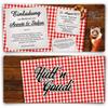 Wedding Invitation Cards (30 pcs) – Hütt'n Gaudi Oktoberfest Design view 1