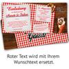 Wedding Invitation Cards (30 pcs) – Hütt'n Gaudi Oktoberfest Design view 2