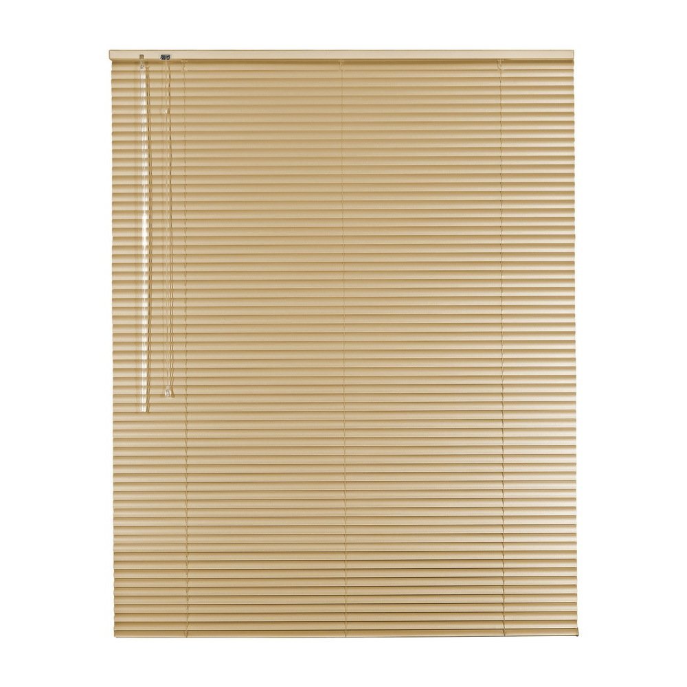 Easy-Shadow Aluminum Venetian Blind 100 x 120 cm, Beige, Left Controls