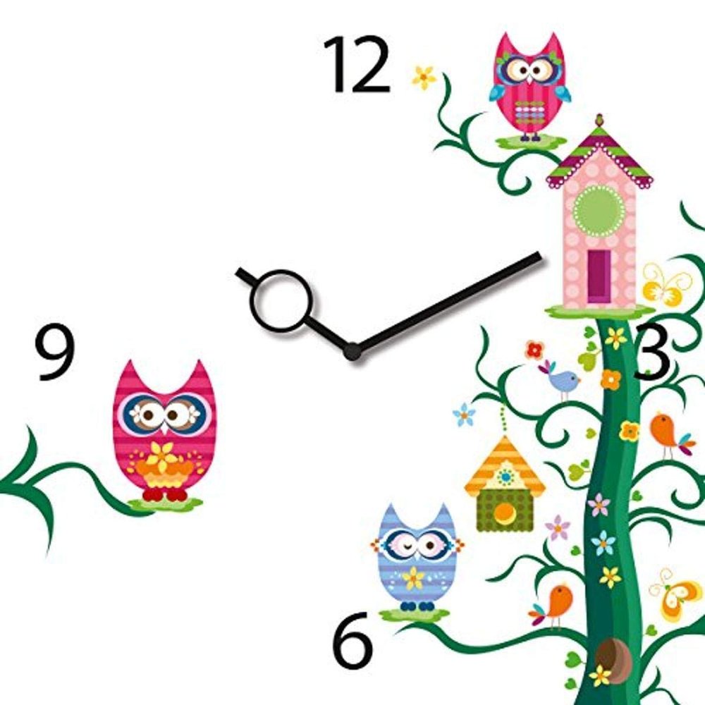 Eurographics U-DT10059 Time Art Owl Tree, 30 x 30 cm