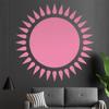 Sun Ornament Wall Decal in 6 Sizes – Wall Sticker for Kitchen, Living Room, Bedroom, and Bathroom view 1