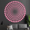Circular Ornament Wall Decal in 6 Colors view 1