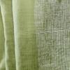 MonbeauRideau Rumba Curtain, 140 x 250 cm, 100% Cotton, Green view 3
