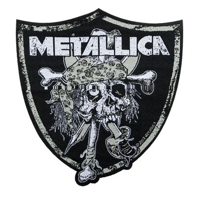 Metallica Raiders Skull Patch