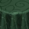 DecoHomeTextil Kringel Oval Tablecloth 160 x 300 cm, Dark Green view 1
