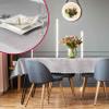DecoHomeTextil Kringel Oval Tablecloth 160 x 300 cm, Dark Green view 2