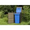 MERXX Pozzuoli Green Trash Bin Enclosure, Choice of Size view 1