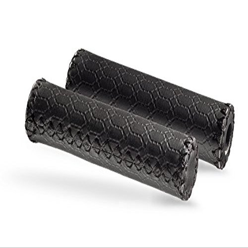 Selle Montegrappa British 014HF Old School Bicycle Grips, 120 mm, Black