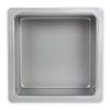PME SQR054 Square Cake Pan, Anodized Aluminum, 127 x 127 x 102 mm, Silver view 1