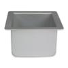 PME SQR054 Square Cake Pan, Anodized Aluminum, 127 x 127 x 102 mm, Silver view 3