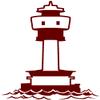 Samunshi Kiel Lighthouse Sticker, 8 Sizes, 25 Colors (20 x 25 cm, Burgundy) view 1