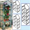 Greenhouse Shelving Unit with 3 Shelves – 69 x 49 x 130 cm view 1