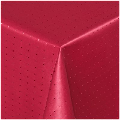 Tablecloth – Burgundy Polka-Dot Design, 110 x 160 cm, Rectangular – Custom-Made Christmas Tablecloth