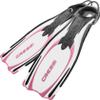 Cressi Reaction EBS Open-Heel Fins, Pink, S/M, BE096440 view 1