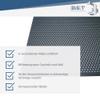 B&T Stainless Steel Perforated Sheet, 1.0 mm, Round Holes 3/5, 200 x 1000 mm view 3