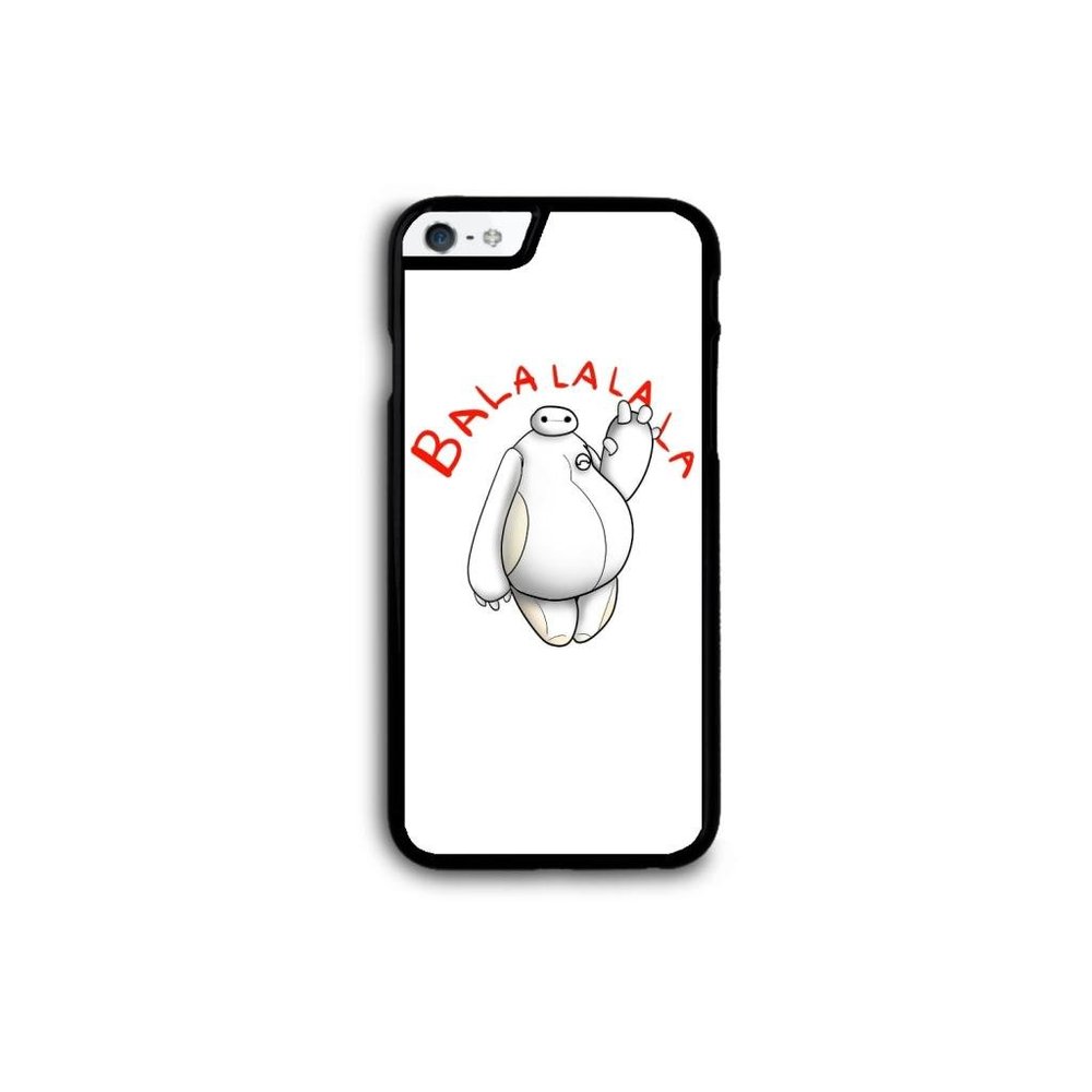 Disney Big Hero 6 Baymax Animated Movie Phone Case for iPhone 5 & 5S, Black
