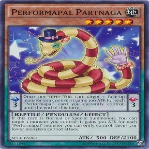 YU-GI-OH! - Performapal Partnaga (SECE-EN002) - Secrets of Eternity: Super Edition - Unlimited Edition - Common