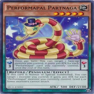 YU-GI-OH! - Performapal Partnaga (SECE-EN002) - Secrets of Eternity: Super Edition - Unlimited Edition - Common