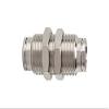 RIEGLER 108976-851.010-4 Straight Bulkhead Push-In Fitting, M10 x 1.0, Nickel-Plated Brass, 1 pc. view 3