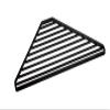 YAMAZAKI 2505 Tower Sink Corner Drainer, Black, Steel, 30 x 15 x 0.8 cm view 1