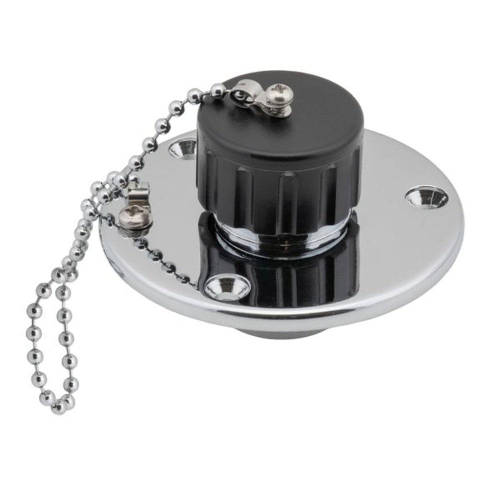 Whitecap P-2454C Chrome-Plated Brass Water Outlet, 1/2 in. FIPT x 3/4 in. GHT