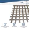 B&T Metall 1.5 mm V2A Stainless Steel Perforated Sheet, QG 10/15, 200 x 600 mm view 2