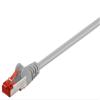 Goobay 93650 Cat 6 Patch Cable, S/FTP (PiMF), Gray – CCA Copper Blend view 1
